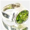 Image 2 : 71.47ctw Peridot Sterling Ring (JEW-2815)