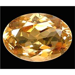 6.91ct Oval Cut Top AAA Imperial Topaz VVS (GEM-10366)
