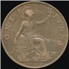 Image 2 : 1915 Britain 1p XF/AU (COI-8895)