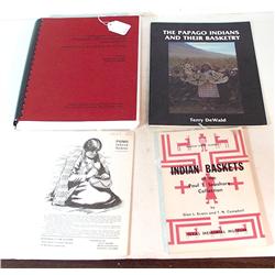 4 Indian Basket Books