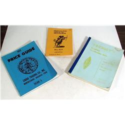 3 Books on Points/Arrowheads