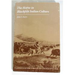 The Horse in Blackfoot Indian Culture