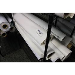 LOT OF PHOTO BASE GLOSS AND MISC ROLLS OF PAPER