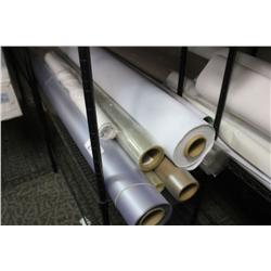 LOT OF PHOTO BASE GLOSS AND MISC ROLLS OF PAPER