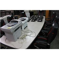 STEELCASE GREY 10' BOARDROOM TABLE