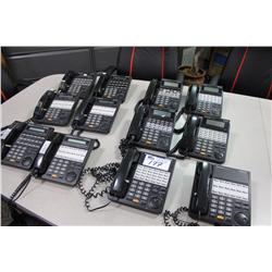 12 PANASONIC DIGITAL HANDSETS