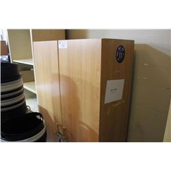 CHERRY 2 DOOR STORAGE CABINET