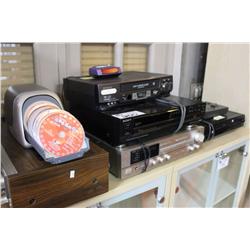 LOT OF STEREO AND AV EQUIPMENT