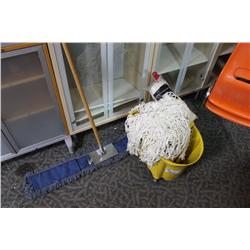 LOT OF JANITORIAL SUPPLIES