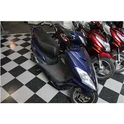 ELECTRIC BLUE SCOOTER