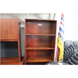 DARK CHERRY 6' BOOKSHELF
