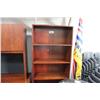 Image 1 : DARK CHERRY 6' BOOKSHELF