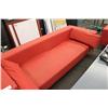 Image 1 : RED RECEPTION SOFA AND LOVESEAT