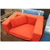 Image 2 : RED RECEPTION SOFA AND LOVESEAT