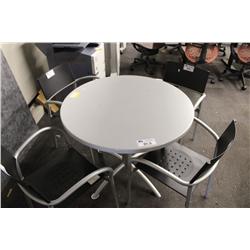 GREY LUNCHROOM TABLE