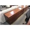 Image 2 : REFF MAHOGANY EXECUTIVE DESK AND CREDENZA SUITE