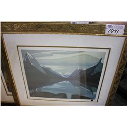 LIMITED EDITION PRINT 189/777 MALIGNE LAKE