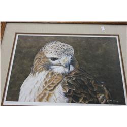 LIMITED EDITION PRINT 183/2950 BALD EAGLE