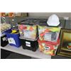 Image 1 : LARGE LOT OF SAFETY SUPPLIES INCLUDING HATS AND