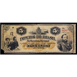 Imperio Do Brasil, Estampa 7a, 1874.
