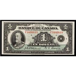 Banque Du Canada, 1935 French Issue.