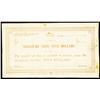 Image 1 : C.R. - Cakobau Rex, 1871 Treasury Note Issue.