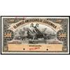 Image 1 : El Banco Americano De Guatemala Specimen Banknote.