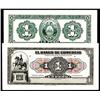Image 1 : El Banco De Commercio, 1915 Issue Proof Banknote.