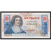 Image 1 : Caisse Centrale De La France D'Outre-Mer Specimen Banknote.