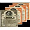 Image 1 : Committee Savings Loan Notes Issue, 1917 issue Quartet.