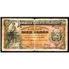 Image 1 : Banco De La Republica Oriental Del Uruguay, 1899 Issue Genuine Banknote.