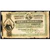 Image 1 : Banco Mauá & Ca., 1865 Issue Banknote.