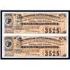 Image 1 : Original Little Louisiana Co. of San Francisico Uncut Lottery Ticket Pair.