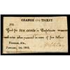 Image 1 : Florence 1862 Scrip Note.