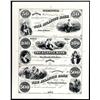 Image 1 : Atlantic Bank Uncut Sheet of 3 Proofs.