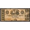 Image 1 : Commercial Bank of Millington, Obsolete Banknote.