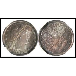 1897 25C, NGC Graded MS 64.