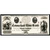 Image 1 : Connecticut River Bank ca.1830's Obsolete Proof.
