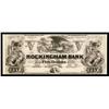 Image 1 : Rockingham Bank ca.1830's Obsolete Proof.