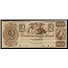 Image 1 : Wolfborough Bank, 1839 Issue Obsolete Color Specimen in Brown.