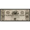 Image 1 : Mechanics Bank at Newark ca.1820-30's Obsolete Proof.