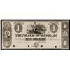 Image 1 : Bank of Buffalo Coin Note, ca.1830's Obsolete Proof.