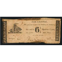 Parkman & Paine Obsolete Scrip Note.
