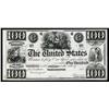 Image 1 : The United States, Act of 12.10.1837 Interest Bearing Proof Banknote.