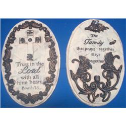 Lot- Inspirational Wall Plaques