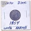 Image 1 : 1854 Seated Dime With Arrows