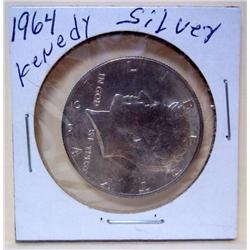 3 1964 Kenedy Silver Half dollar