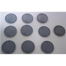 10 V Nickels Misc. Dates