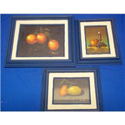Lot- Three Original Paintings