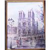Image 2 : Notre Dame LeLong Museum Print in Frame